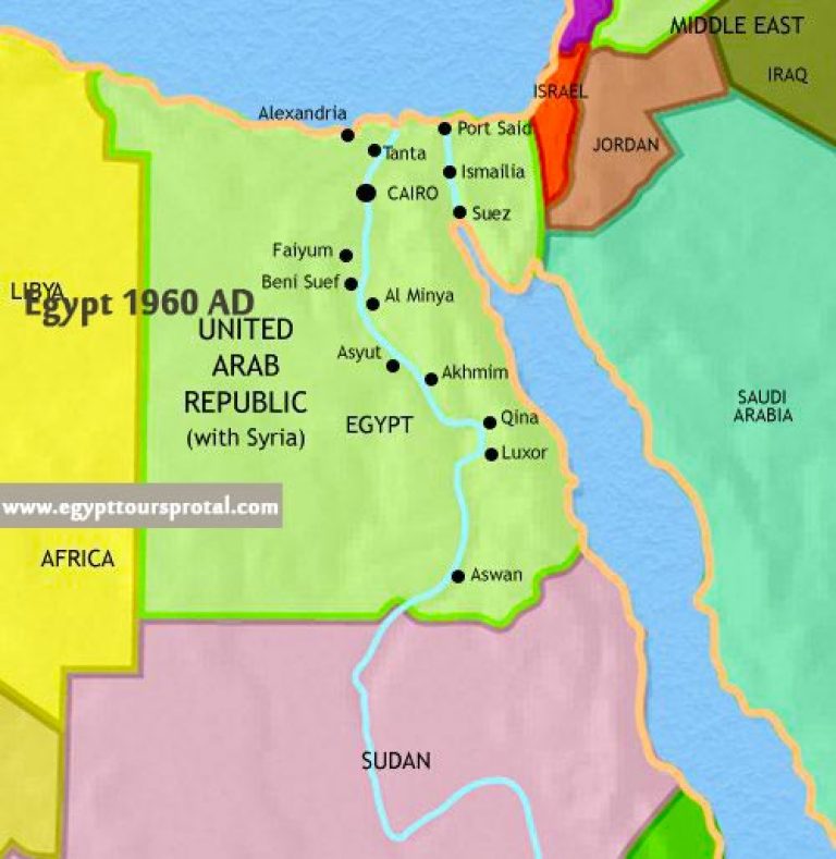 Egypt Map | Maps of Egypt | Ancient Egypt Map | Egypt Map Africa