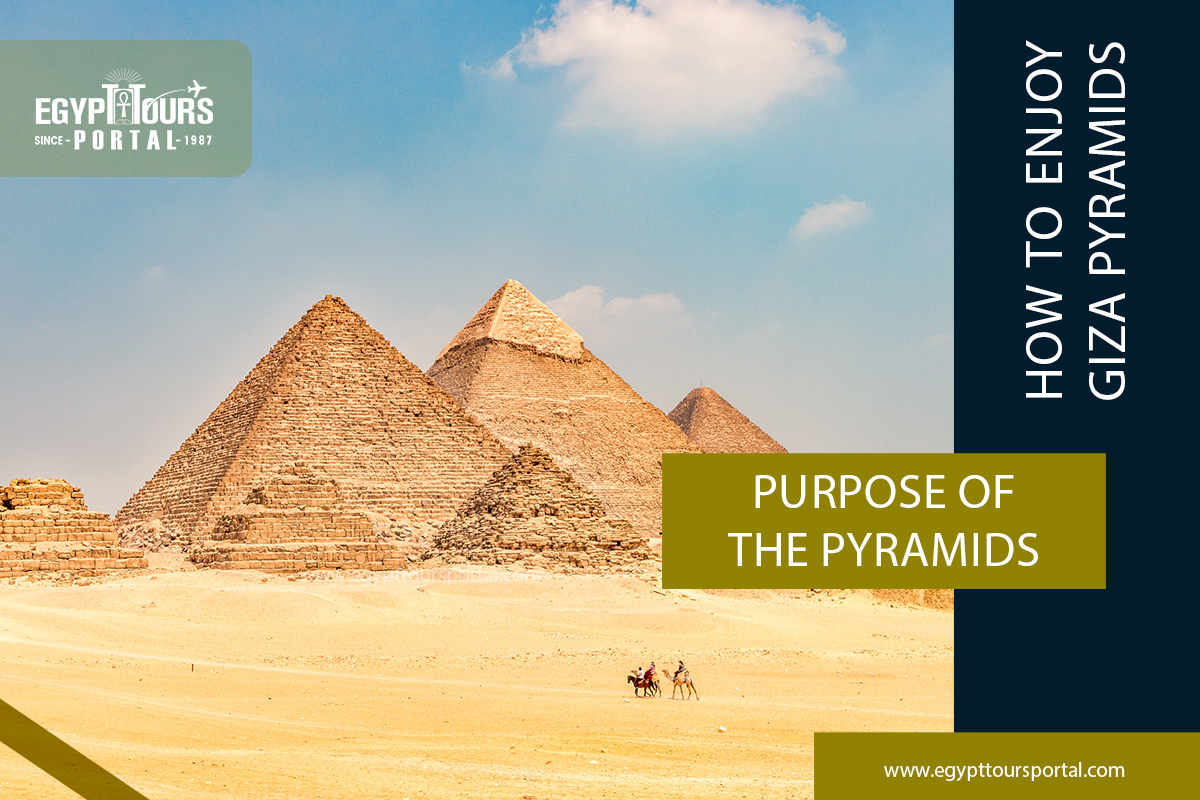 purpose of building the pyramids